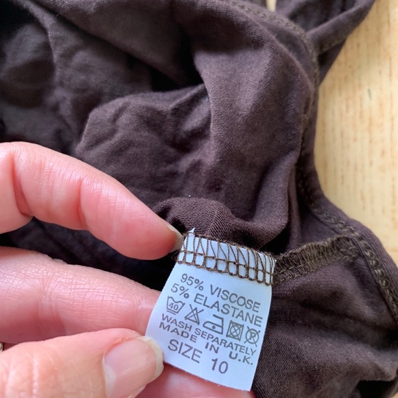 Nasty gal Gimme the Scoop Bodysuit brown - Picture 8 of 8